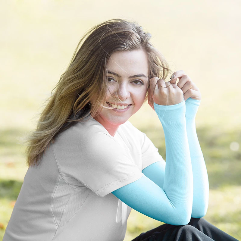 Ice UV Protection Arm Sleeves Unisex Compression Cooling Arm Sleeve Warmer Cooler Sun Protective For Cycling/Golf Outdoor Sports
Ice UV Protection Arm Sleeves Unisex Compression Cooling Arm Sleeve Warmer Cooler Sun Protective For Cycling/Golf Outdoor Sports