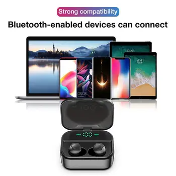 Touch Bluetooth Earphone Wireless Waterproof Digital Touchband Digital Display Touch Wireless Earbud With Charging Warehouse
Touch Bluetooth Earphone Wireless Waterproof Digital Touchband Digital Display Touch Wireless Earbud With Charging Warehouse