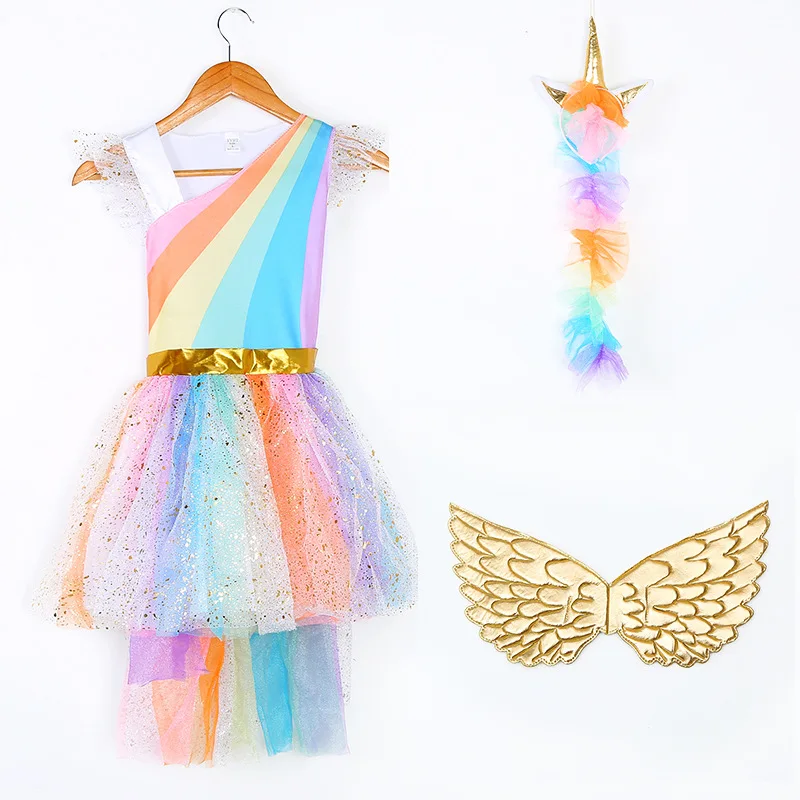 2019 New Girls Unicorn Tutu Dress Pastel Rainbow Princess Girls Birthday Party Dress Children Kids Halloween Unicorn Costume XL
2019 New Girls Unicorn Tutu Dress Pastel Rainbow Princess Girls Birthday Party Dress Children Kids Halloween Unicorn Costume XL