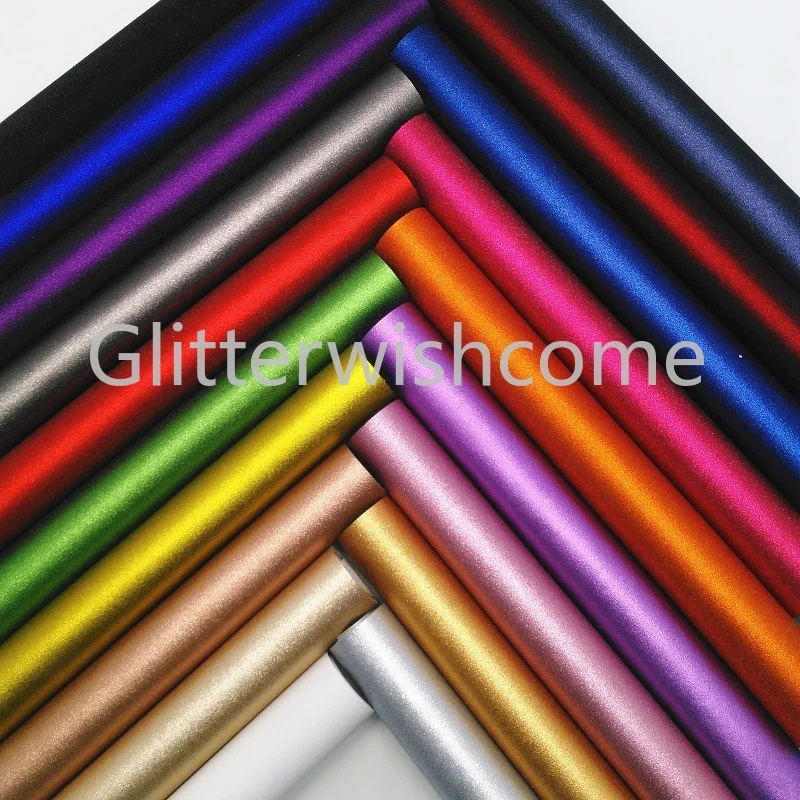 Glitterwishcome 21X29CM A4 Size Vinyl For Matt Glitter Leather Fabirc Faux Leather Sheets for Bows, GM312A
Glitterwishcome 21X29CM A4 Size Vinyl For Matt Glitter Leather Fabirc Faux Leather Sheets for Bows, GM312A