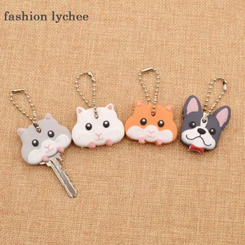 fashion lychee Cute PVC Puppy Pug Little Mouse Key Chain Animal Key Cover Cap Keychain Key Ring Bag Pendant Unisex Gift Jewelry
fashion lychee Cute PVC Puppy Pug Little Mouse Key Chain Animal Key Cover Cap Keychain Key Ring Bag Pendant Unisex Gift Jewelry