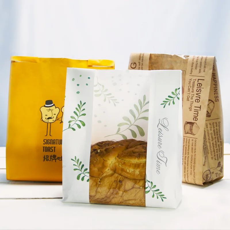 100 Pieces Baking Packing Toast Bags Paper Bread Loaf Bag Kraft Food Packaging Storage Bakery Toast Bag 21*9*33cm
100 Pieces Baking Packing Toast Bags Paper Bread Loaf Bag Kraft Food Packaging Storage Bakery Toast Bag 21*9*33cm