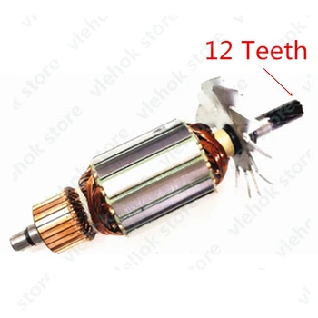 AC 220V-240V 12 Teeth Armature Rotor replace for Makita 9105 Straight Grinder Power Tool Accessories Electric tools part
AC 220V-240V 12 Teeth Armature Rotor replace for Makita 9105 Straight Grinder Power Tool Accessories Electric tools part