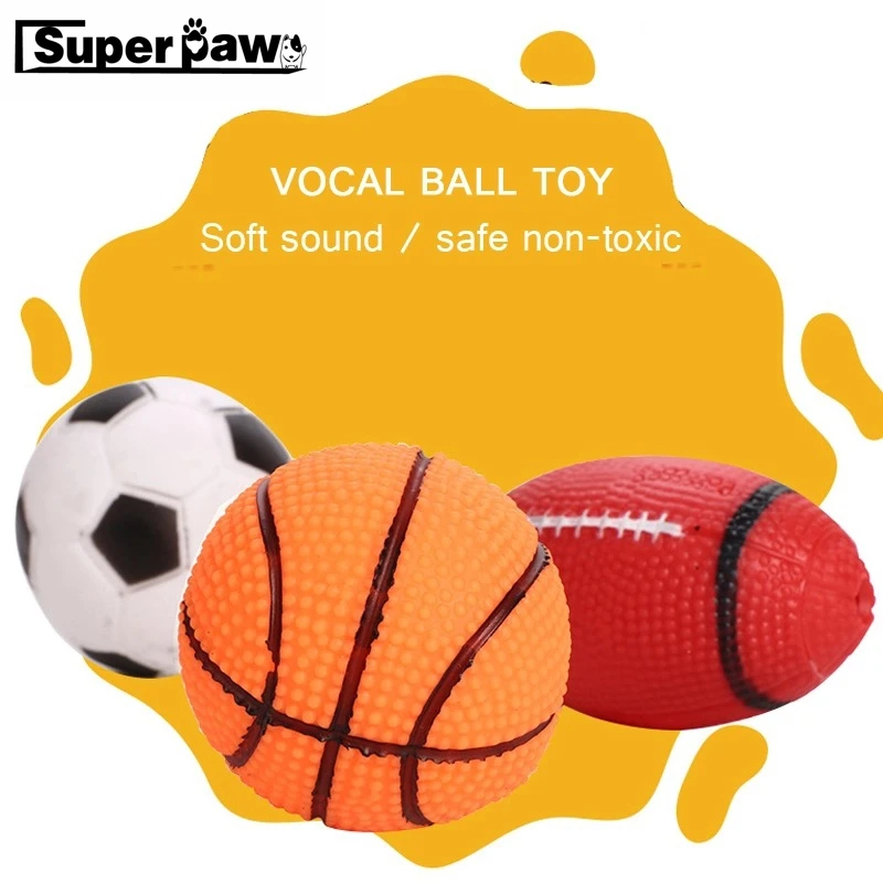 Pet Dog Puppy Cat Ball Teeth Toy Enamel Sound Toys Novelty Interactive Training Playing Funny Fetching Squeak Pet Supplies LCT05
Pet Dog Puppy Cat Ball Teeth Toy Enamel Sound Toys Novelty Interactive Training Playing Funny Fetching Squeak Pet Supplies LCT05