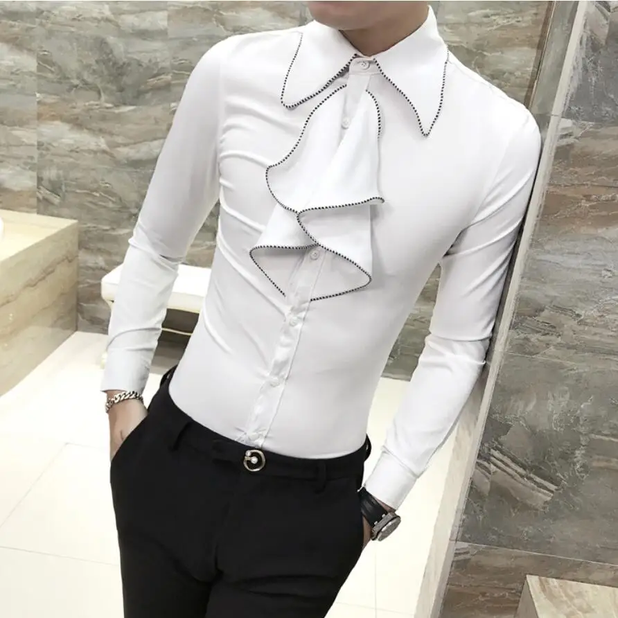 2019 New Fashion Male autumn slim Leisure pure cotton Dress shirt/Men's trend High quality long sleeve shirts Plus size S-3XL
2019 New Fashion Male autumn slim Leisure pure cotton Dress shirt/Men's trend High quality long sleeve shirts Plus size S-3XL