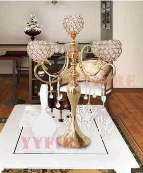 10PCS/lot Luxury Gold Color 5 Arm Tuilp Candelabra Hollow Iron Artistic Retro Candle Holder Wedding Props Road leads
10PCS/lot Luxury Gold Color 5 Arm Tuilp Candelabra Hollow Iron Artistic Retro Candle Holder Wedding Props Road leads