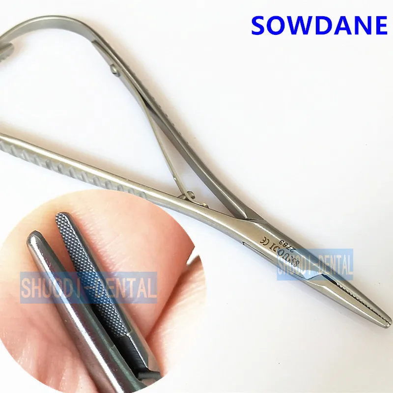 Dental Orthodontic Mathieu Needle Holder 12.5cm Short Type, Fine Beak Instrument Tool
Dental Orthodontic Mathieu Needle Holder 12.5cm Short Type, Fine Beak Instrument Tool