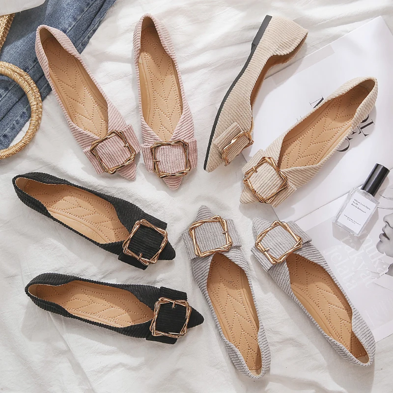 2019 new spring wild shallow mouth pointed peas shoes soft bottom flat shoes women
2019 new spring wild shallow mouth pointed peas shoes soft bottom flat shoes women