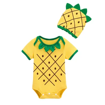 CHAMSGEND Toddler Newborn Pajamas 3D Pineapple Baby Boy Romper 3-24M Sunsuit Hat Ciuszki Fla Niemowl T Leaf Collar Roupas LI
CHAMSGEND Toddler Newborn Pajamas 3D Pineapple Baby Boy Romper 3-24M Sunsuit Hat Ciuszki Fla Niemowl T Leaf Collar Roupas LI