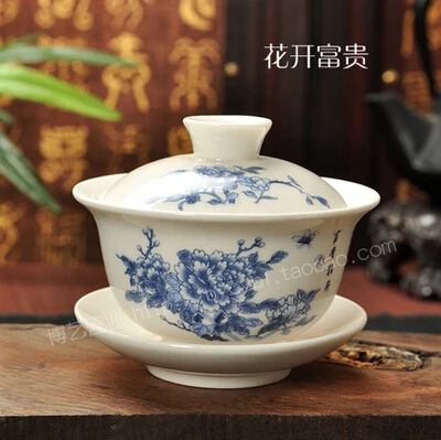 Tea set Include 1 Pot 1 Saucer, High quality elegant gaiwan,Beautiful and easy teapot kettle,Blue and white porcelain gaiwan
Tea set Include 1 Pot 1 Saucer, High quality elegant gaiwan,Beautiful and easy teapot kettle,Blue and white porcelain gaiwan