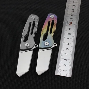MIKER HY007 folding knife Titanium alloy handle D2 steel blade outdoor survival hunting camping fruit knife EDC tools
MIKER HY007 folding knife Titanium alloy handle D2 steel blade outdoor survival hunting camping fruit knife EDC tools