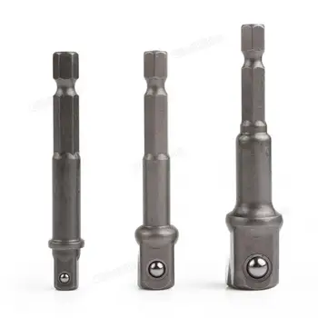 Portable 3pcs Socket Adapter Set Turn Square Head Hexagonal Metal Driver Drill Bits 1/4 3/8 1/2
Portable 3pcs Socket Adapter Set Turn Square Head Hexagonal Metal Driver Drill Bits 1/4 3/8 1/2
