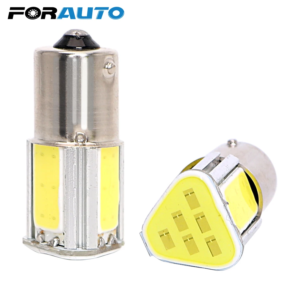 FORAUTO 1156 BA15S P21W 2pcs COB 5W 12V Car Stop Brake Bulb LED Turn Signal Light Reverse Lamp Universal Car Lights
FORAUTO 1156 BA15S P21W 2pcs COB 5W 12V Car Stop Brake Bulb LED Turn Signal Light Reverse Lamp Universal Car Lights