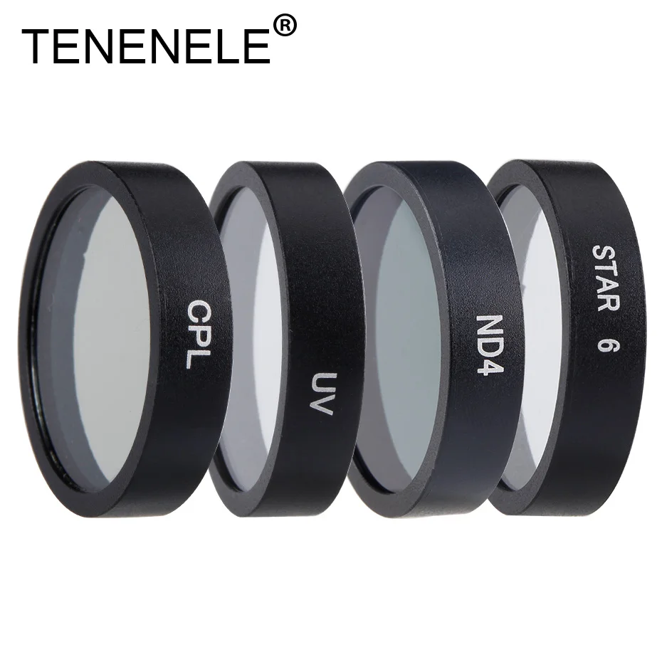 TENENELE Drone CPL Filter UV Star ND4 Lens Filters For DJI Phantom 3 4K Advanced Standard SE Professional Drones Accessories
TENENELE Drone CPL Filter UV Star ND4 Lens Filters For DJI Phantom 3 4K Advanced Standard SE Professional Drones Accessories