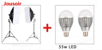 Studio Softbox Set Detachable Softbox Double Light Set + LED Light Bulb Package One CD50 T06
Studio Softbox Set Detachable Softbox Double Light Set + LED Light Bulb Package One CD50 T06