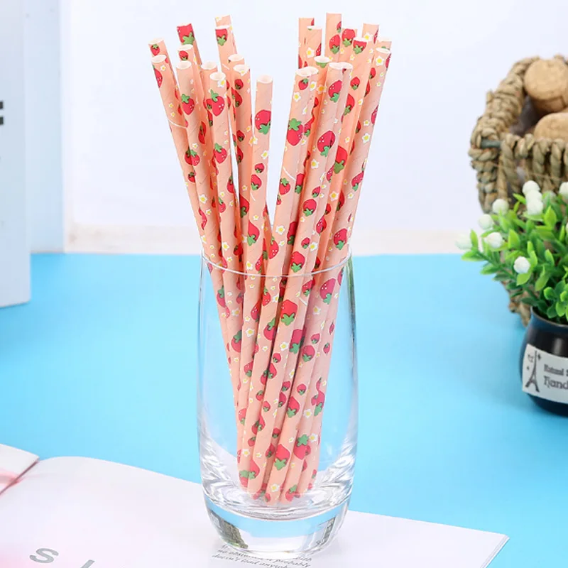 25pcs/lot Cartoon fruit pattern Paper Straws For Kids Birthday Wedding Decoration Event Party Supplies Creative Mixed Colors
25pcs/lot Cartoon fruit pattern Paper Straws For Kids Birthday Wedding Decoration Event Party Supplies Creative Mixed Colors