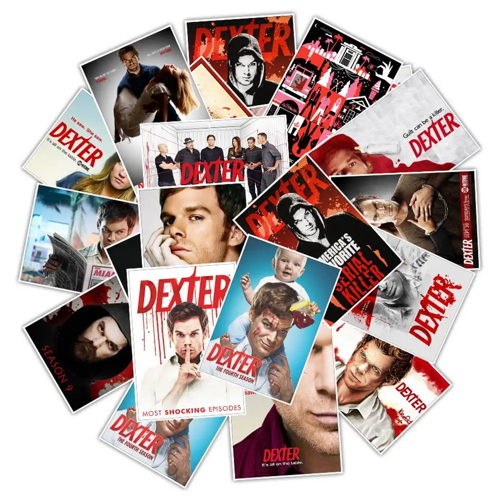 25 Pcs Top Horror TV Series Dexter for Car Styling Bike Motorcycle Phone Laptop Travel Luggage Cool Funny Sticker Bomb Decals
25 Pcs Top Horror TV Series Dexter for Car Styling Bike Motorcycle Phone Laptop Travel Luggage Cool Funny Sticker Bomb Decals