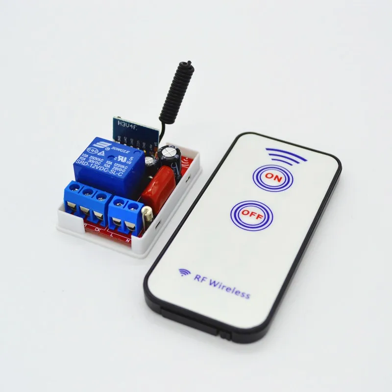 220V 433MHz Wireless Remote Control Switch ON/OFF Digital Remote Control Switch for Home appliance equipment
220V 433MHz Wireless Remote Control Switch ON/OFF Digital Remote Control Switch for Home appliance equipment