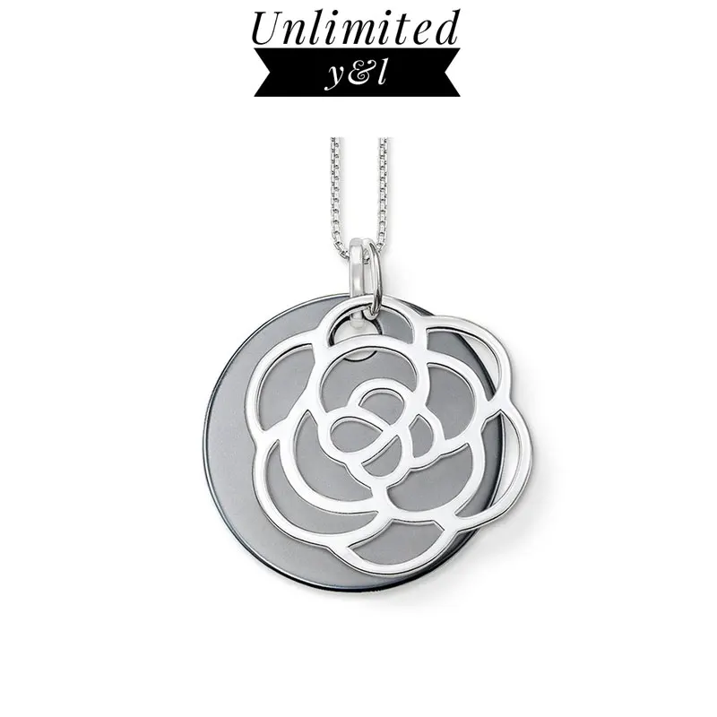 Hematite Round Disc Rose Flower Ornament Pendant Necklaces for Women Men Silver Fashion Good Jewelry Gifts
Hematite Round Disc Rose Flower Ornament Pendant Necklaces for Women Men Silver Fashion Good Jewelry Gifts