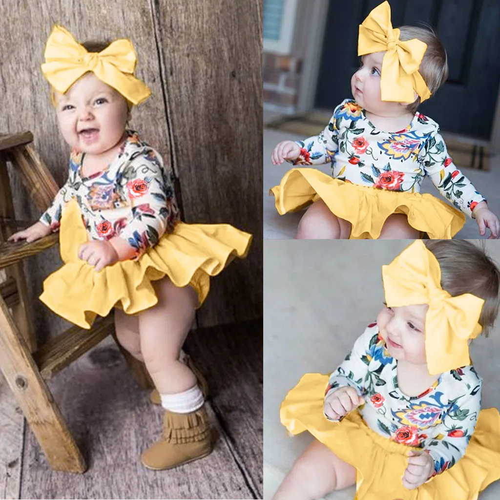 Infant Clothing Baby Newborn Girl Clothes Long Sleeve Floral Print Tops+shorts+headband Clothes Outfit roupas de bebes menina
Infant Clothing Baby Newborn Girl Clothes Long Sleeve Floral Print Tops+shorts+headband Clothes Outfit roupas de bebes menina