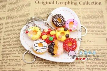FREE SHIPPING BY DHL 100pcs/lot Creative Plastic Opening Gift Simulation Cake Keyring Dessert Donut Key Chain
FREE SHIPPING BY DHL 100pcs/lot Creative Plastic Opening Gift Simulation Cake Keyring Dessert Donut Key Chain
