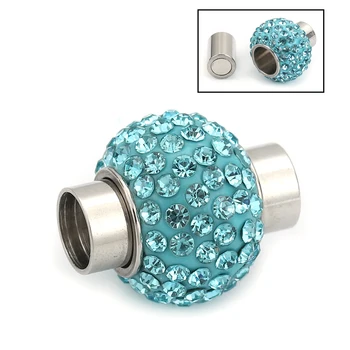 DoreenBeads 304 Stainless Steel Magnetic Clasps Round Silver Color Colorful Rhinestone Jewelry 18mm( 6/8") x 16mm( 5/8"), 1Piece
DoreenBeads 304 Stainless Steel Magnetic Clasps Round Silver Color Colorful Rhinestone Jewelry 18mm( 6/8") x 16mm( 5/8"), 1Piece