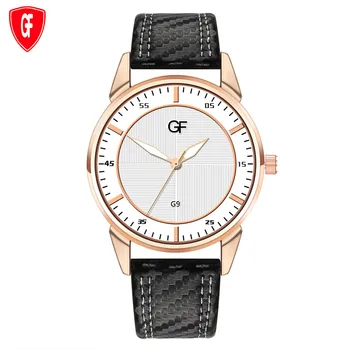 GF Fashion Simple Brand Men Unisex Watch Leather Strap Pin Buckle Business Mens Clock Quartz Wrist Watches relogio masculino
GF Fashion Simple Brand Men Unisex Watch Leather Strap Pin Buckle Business Mens Clock Quartz Wrist Watches relogio masculino