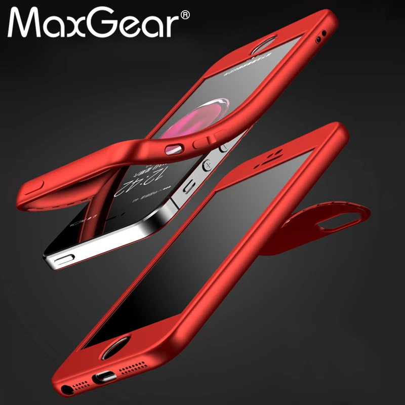 MaxGear 360 Degree Full Soft Cases For iphone 5 5S SE 6 6s plus X Case TPU Silicon Cover for iPhone 7 8 Plus Cover Phone Shell
MaxGear 360 Degree Full Soft Cases For iphone 5 5S SE 6 6s plus X Case TPU Silicon Cover for iPhone 7 8 Plus Cover Phone Shell