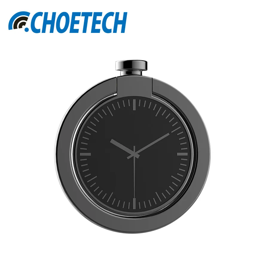 CHOETECH Pocket Watch Stylish Cell Phone Ring Holder 360 Degree Rotation Finger Ring Stand Grip For iPhone Smartphone and Tablet
CHOETECH Pocket Watch Stylish Cell Phone Ring Holder 360 Degree Rotation Finger Ring Stand Grip For iPhone Smartphone and Tablet