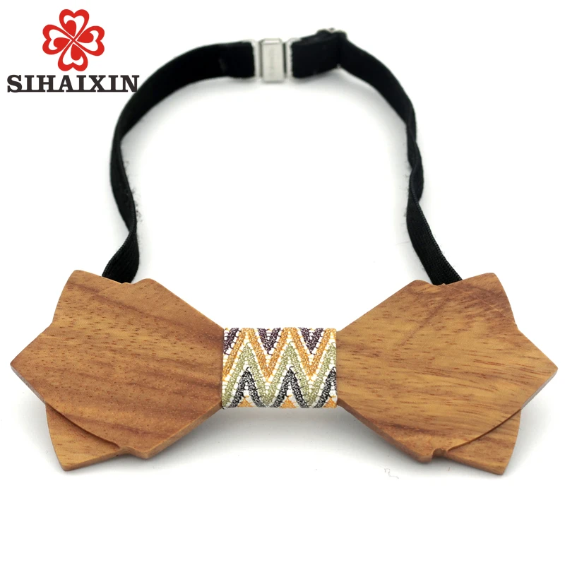 Fashion Men Wooden Bow Tie Accessory Handmade Wood Bow Tie For Man Butterfly Neck Ties Party Formal Wear Business Cravat Bow Tie
Fashion Men Wooden Bow Tie Accessory Handmade Wood Bow Tie For Man Butterfly Neck Ties Party Formal Wear Business Cravat Bow Tie