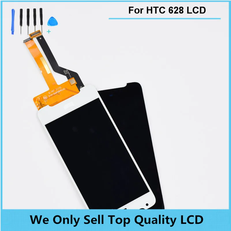 For HTC Desire 628 D628 LCD Display With Touch Screen Digitizer Assembly Replacement Parts + Tools
For HTC Desire 628 D628 LCD Display With Touch Screen Digitizer Assembly Replacement Parts + Tools