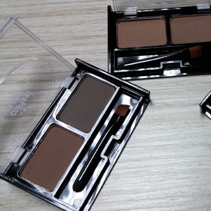 2 Color Mix Natural Waterproof Eyebrow Powder Brow Makeup Shadow With Brush 669
2 Color Mix Natural Waterproof Eyebrow Powder Brow Makeup Shadow With Brush 669