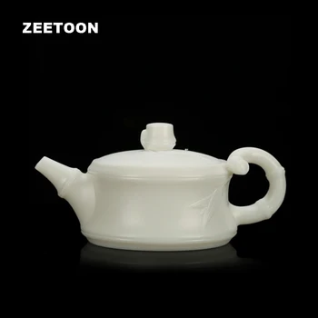 150ml Boutique White Porcelain Bamboo Pot Teapot Chinese Health Care Kung Fu Tea Set Master handmade Tea Pot Creative Home Decor
150ml Boutique White Porcelain Bamboo Pot Teapot Chinese Health Care Kung Fu Tea Set Master handmade Tea Pot Creative Home Decor