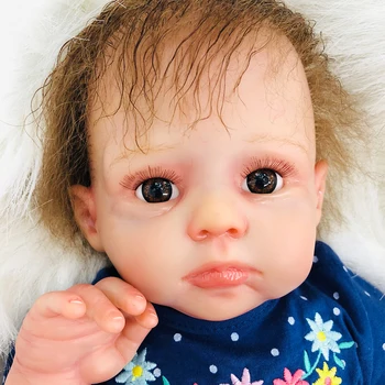 50cm doll real reborn Baby vinyl newborn Dolls soft Silicone Boneca 20inch collectible doll toddler baby gifts toys hot sale
50cm doll real reborn Baby vinyl newborn Dolls soft Silicone Boneca 20inch collectible doll toddler baby gifts toys hot sale