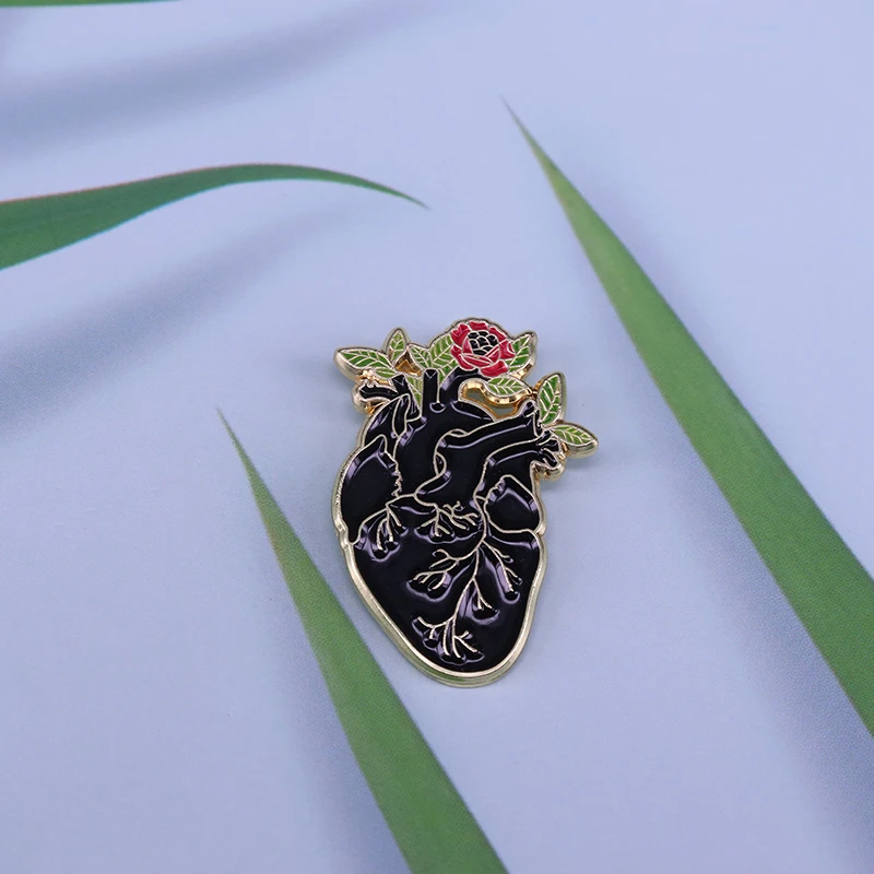 Anatomical heart enamel pin Romantic pin Romantic pin Heart pin Heart and flowers Anatomy pins
Anatomical heart enamel pin Romantic pin Romantic pin Heart pin Heart and flowers Anatomy pins