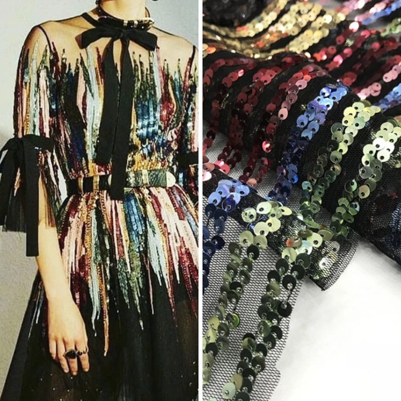 2019 LFY latest haute couture dress high grade party evening dress sequins embroidery mesh African style french lace fabric
2019 LFY latest haute couture dress high grade party evening dress sequins embroidery mesh African style french lace fabric