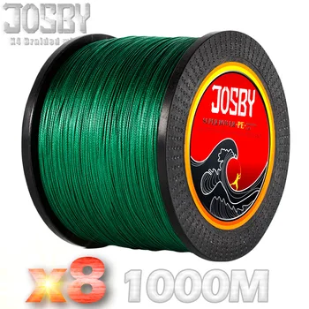 JOSBY 8 Strand Braided Fishing Line 8 Strands 1000m 8 Braid Multifilament Fishing Line Winter Lake 5Color 15LBS-80LBS 2018 New
JOSBY 8 Strand Braided Fishing Line 8 Strands 1000m 8 Braid Multifilament Fishing Line Winter Lake 5Color 15LBS-80LBS 2018 New