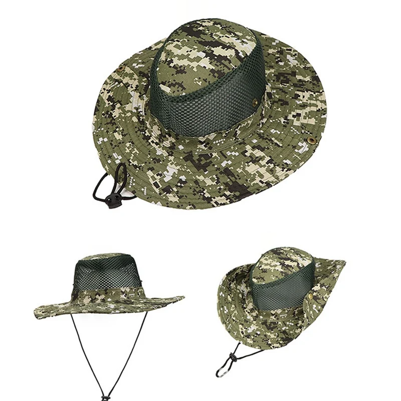Outdoor Fishing Pesca Sunshade Fishing Cap Polyester Camouflage Changable Breathable Mesh
Outdoor Fishing Pesca Sunshade Fishing Cap Polyester Camouflage Changable Breathable Mesh