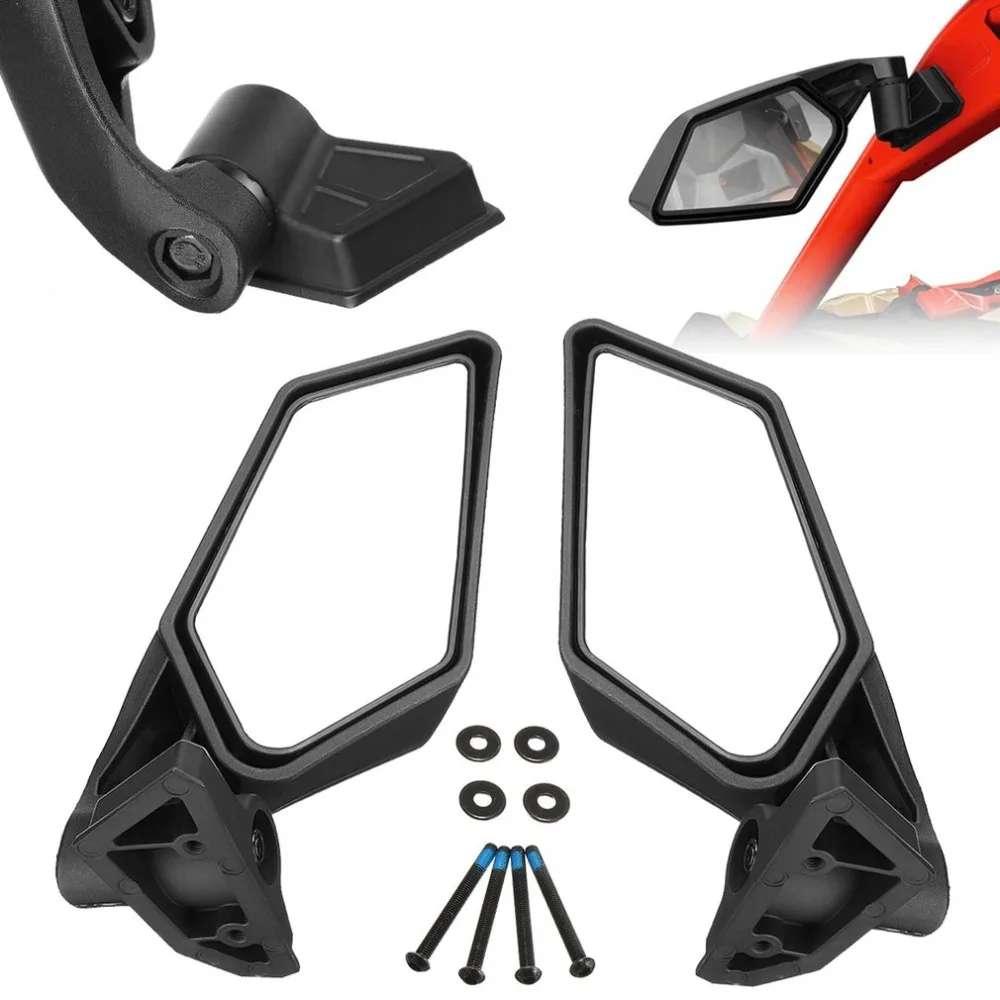 Innovative Racing Side Mirrors Set for Can-Am Maverick UTV Off-road X3 2017 2018 Adjustable Mirrors for Maverick X3 for MAX SSP
Innovative Racing Side Mirrors Set for Can-Am Maverick UTV Off-road X3 2017 2018 Adjustable Mirrors for Maverick X3 for MAX SSP