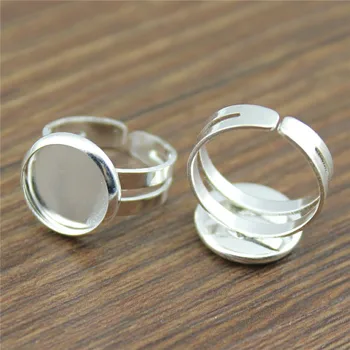 10Pcs Adjustable Rings For Children, Kids Adjustable Rings, Shiny Silver Color Ring Base Copper Material Fit 10mm Cabochon
10Pcs Adjustable Rings For Children, Kids Adjustable Rings, Shiny Silver Color Ring Base Copper Material Fit 10mm Cabochon