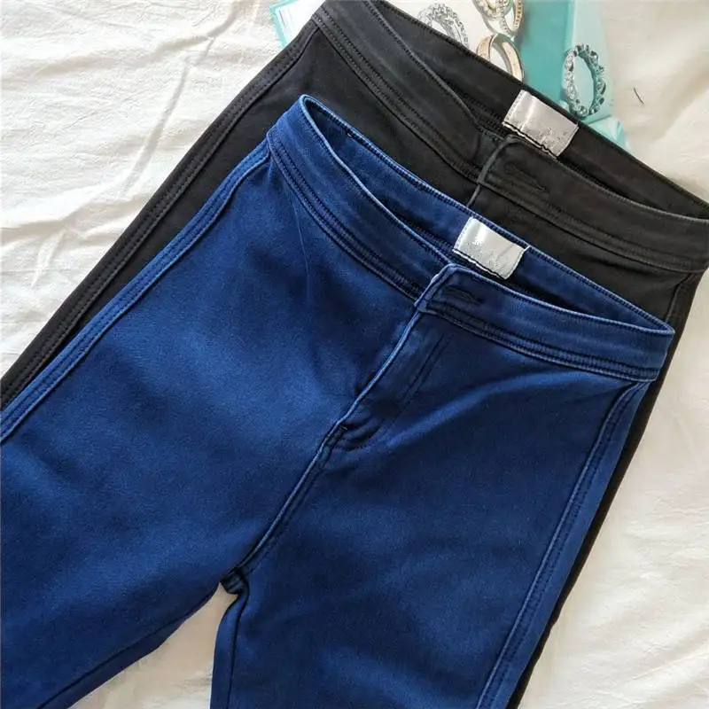 Super Stretch Jeans Woman New Autumn Winter Plus Velvet Long High Waist Skinny Jeans Woman Denim Pencil Pants Ladies Jeans C5683
Super Stretch Jeans Woman New Autumn Winter Plus Velvet Long High Waist Skinny Jeans Woman Denim Pencil Pants Ladies Jeans C5683
