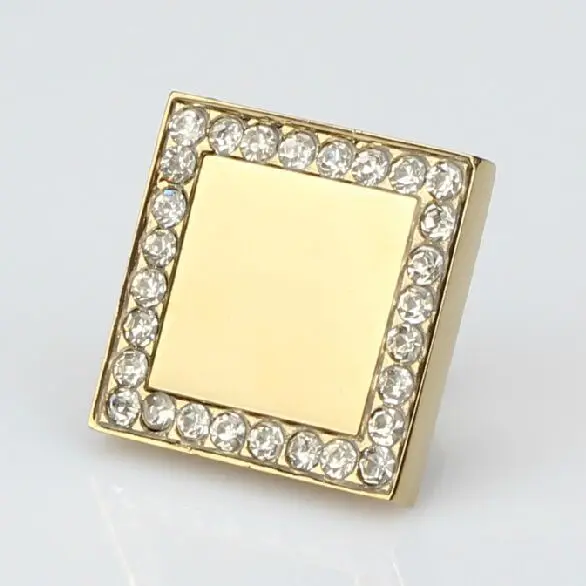 Square diamond knobs crystal drawer knob pull shiny gold kitchen cabinet handle gold dresser cupboard furniture knobs
Square diamond knobs crystal drawer knob pull shiny gold kitchen cabinet handle gold dresser cupboard furniture knobs