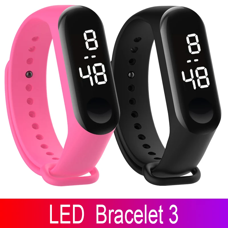 For mi band 3 strap Touch Screen Dial White Light LED Display Silicone Strap Wristband Sport Outdoor Clock Bracelet Watch
For mi band 3 strap Touch Screen Dial White Light LED Display Silicone Strap Wristband Sport Outdoor Clock Bracelet Watch