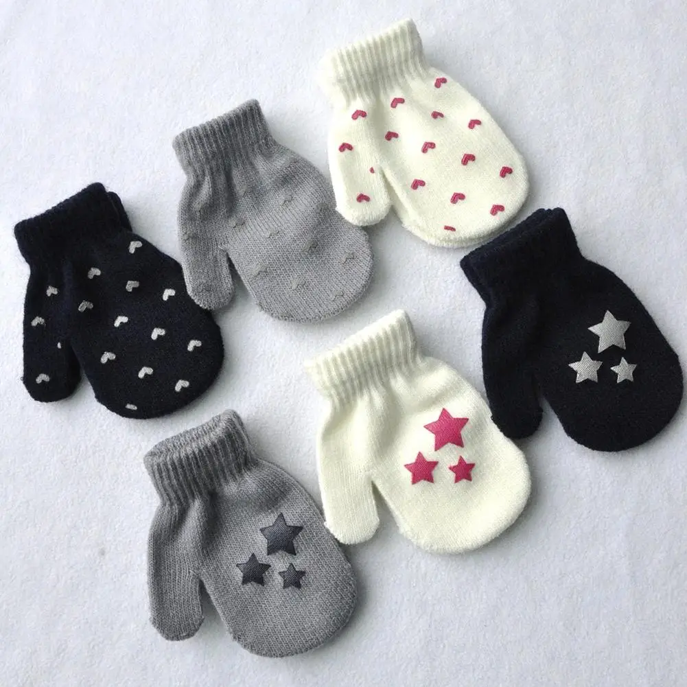 Fashion Cute Love Heart Star Print Thicken Infant Baby Winter Soft Warm Knitting Gloves
Fashion Cute Love Heart Star Print Thicken Infant Baby Winter Soft Warm Knitting Gloves