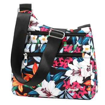 Women‘s Large Capacity Flower Casual Bag Waterproof Nylon High Quatily Durable Messenger Bags Portable Single-shoulder #LR4
Women‘s Large Capacity Flower Casual Bag Waterproof Nylon High Quatily Durable Messenger Bags Portable Single-shoulder #LR4