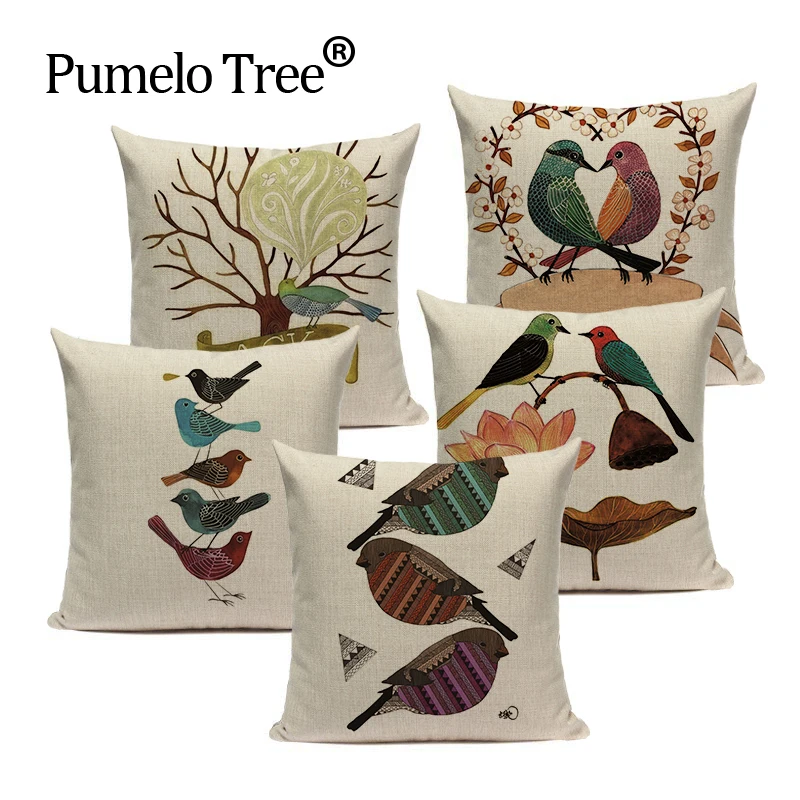 Animals Birds Pillow Case Decorative Pillow Throw Cushions 45Cmx45Cm Square Decorative Pillows Bird'S Sofa Custom Cushion Cover
Animals Birds Pillow Case Decorative Pillow Throw Cushions 45Cmx45Cm Square Decorative Pillows Bird'S Sofa Custom Cushion Cover