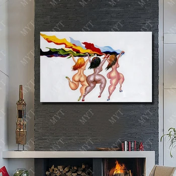 Modern Nude Women Oil Painting Living Room Wall Pictures Large Canvas Wall Art Abstract Painting Home Decor No Framed
Modern Nude Women Oil Painting Living Room Wall Pictures Large Canvas Wall Art Abstract Painting Home Decor No Framed