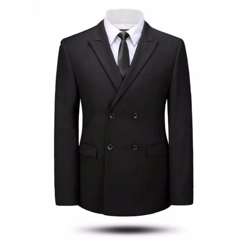 Custom Made men suits jacket double breasted groom wedding dress jacket solid color formal business suits jacket
Custom Made men suits jacket double breasted groom wedding dress jacket solid color formal business suits jacket