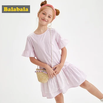 BalabalaChildren wear children's dress girls princess dress summer 2019 new stripes short sleeve cotton dresses
BalabalaChildren wear children's dress girls princess dress summer 2019 new stripes short sleeve cotton dresses