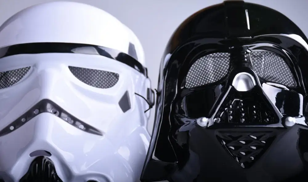 New Black White Star Wars Darth Vader Full Face Masks Deluxe Halloween Superhero Theme Party Cosplay Masks Wholesale
New Black White Star Wars Darth Vader Full Face Masks Deluxe Halloween Superhero Theme Party Cosplay Masks Wholesale